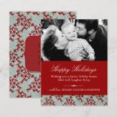 Kassy kerstfeestdagen - Fotokaart Kaart (Voorkant / Achterkant)