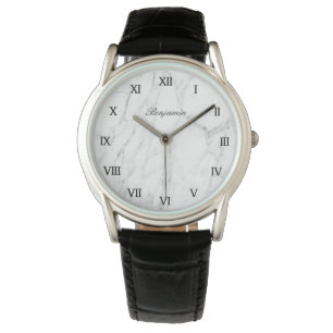 Kassy mannen bekijken cadeauidee met aangepaste na horloge