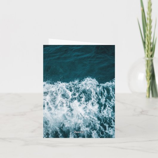 Kassy marineblauw kuststrand Weddenschap (Achterkant)