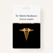 Kassy Medical Hospital Kantoor ID Badge (Achterkant)