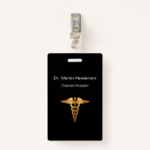 Kassy Medical Hospital Kantoor ID Badge (Voorkant met clip)