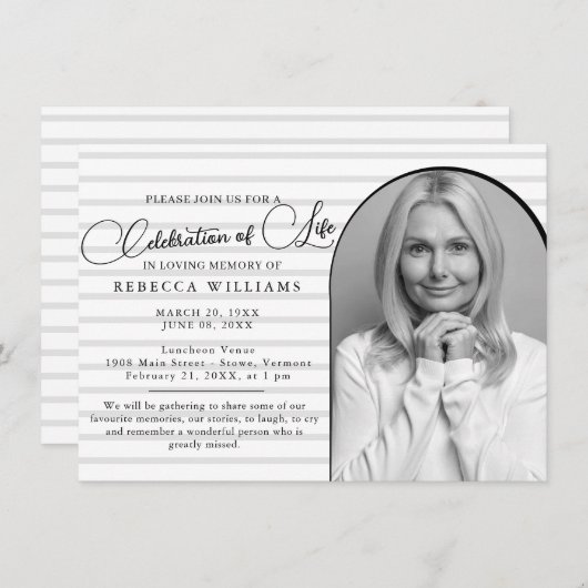 Kassy minimale viering van levenslange uitvindinge kaart (Voorkant / Achterkant)