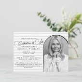 Kassy minimale viering van levenslange uitvindinge kaart (Staand voorkant)