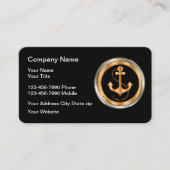 Kassy Nautical Anchor Double Side Visitekaartje (Voorkant)