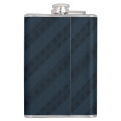 Kassy Navy Blue - Aangepaste kolf Heupfles (Achterkant)