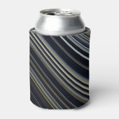 Kassy Navy Blue Stripes Blikjeskoeler (Blikje Voorkant)