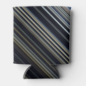 Kassy Navy Blue Stripes Blikjeskoeler (Voorkant)