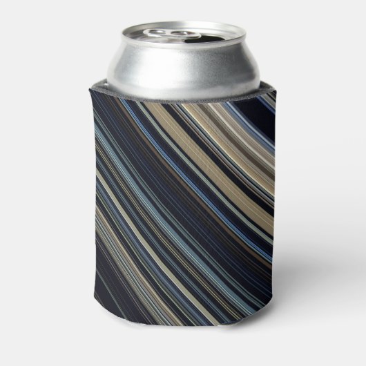 Kassy Navy Blue Stripes Blikjeskoeler (Blikje Achterkant)
