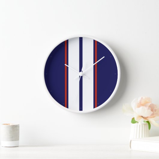 Kassy Red, White en Blue Racing Stripes (Huis)