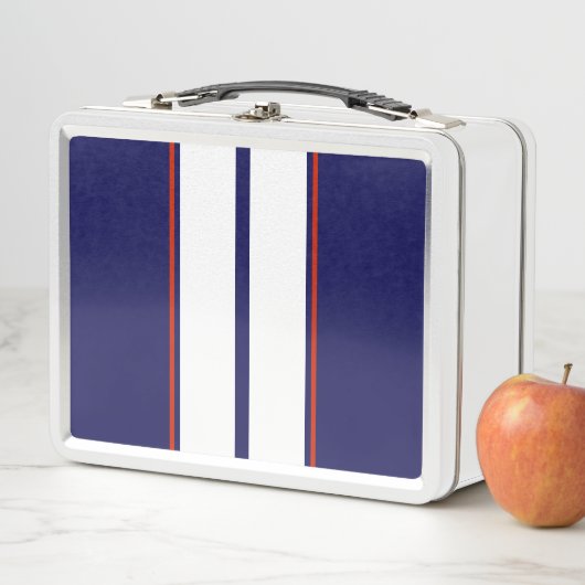 Kassy Red, White en Blue Racing Stripes (In situ)