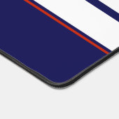 Kassy Red, White en Blue Racing Stripes Bureaumat (Hoek)