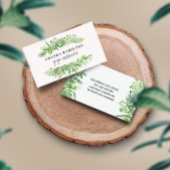 Kassy Waterverf wilde weidegroen Visitekaartje