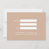 Kassy White Floral Cadeaubon (Achterkant)