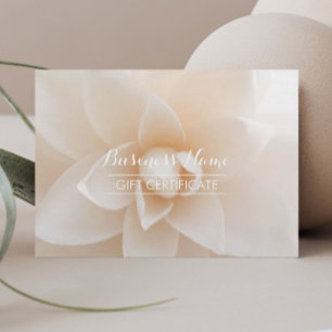 Kassy White Floral Cadeaubon