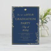 Kassyblauwe gouddegraduatie kaart (Staand voorkant)