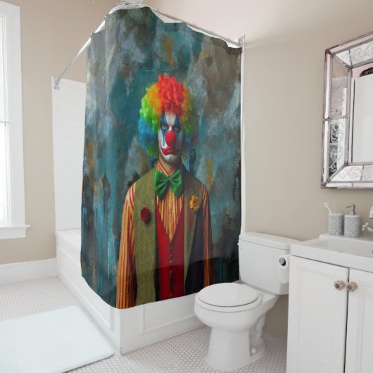 Kast 2 douchegordijn (In situ)