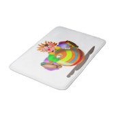 Kast Bath Mat Happy Circus - Aangepaste kleuren -  (Gekanteld)