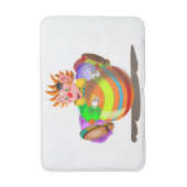 Kast Bath Mat Happy Circus - Aangepaste kleuren -  (Voorkant Verticaal)