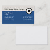 Kast die Visitekaartjes organiseert (Voorkant / Achterkant)