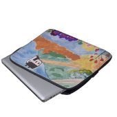Kast- en blowerlaptophoes laptop sleeve (Voorkant onderkant)