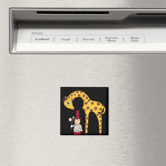  kast en Giraffe Magneet (Insitu (Vaatwasser))