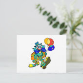 Kast met ballonnen briefkaart (Staand voorkant)