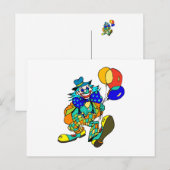 Kast met ballonnen briefkaart (Voorkant / Achterkant)