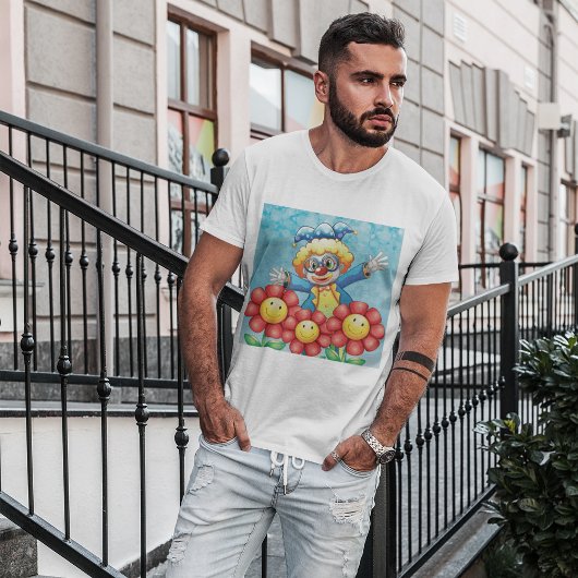 Kast met bloemen T-shirt