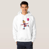 Kast met een Mannen ballon Hoodie (Voorkant volledig)