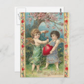  kast met hart briefkaart (Voorkant / Achterkant)