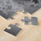 Kast met Roos Jigzaag Puzzle Gift - Schilderen Legpuzzel (Zijkant)
