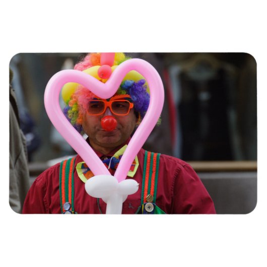 Kast met roze hart magneet (Horizontaal)