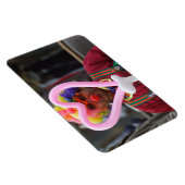 Kast met roze hart magneet (Rechterzijde)