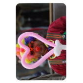 Kast met roze hart magneet (Verticaal)
