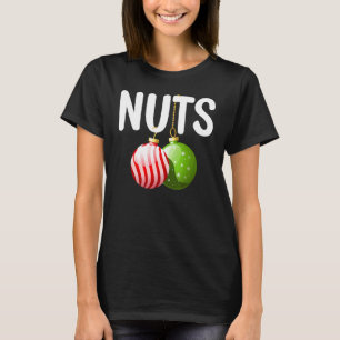 Kast Noten Kastanjes Kerst Koppels Noten T-shirt