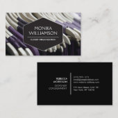 KAST ORGANISATOR, PERSOONLIJKE SHOPPER VISITEKAARTJE (Voorkant / Achterkant)