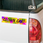 Kast Polkadot Gumballs Clown Car Bumpersticker (Op Truck)