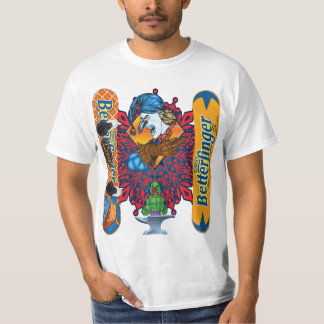 Kast T Shirt Butterfinger Snowboard - White