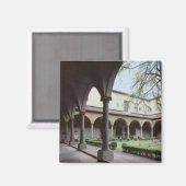 Kast van het klooster, herbouwd in 1442 (foto) magneet (Voorkant / Achterkant)