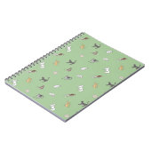 kast van katten in de placemat notitieboek (Linkerzijde)