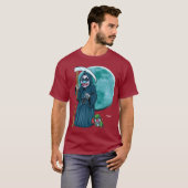 Kast voor de boei T-Shirt - Rooster Reaper (Voorkant volledig)