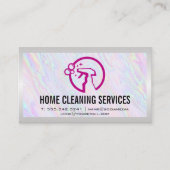 Kast voor het reinigen van de spuitfles visitekaartje (Voorkant)