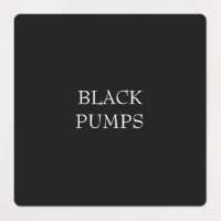 Kast Zwart Schoen Classificatie Labels