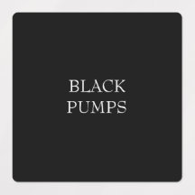 Kast Zwart Schoen Classificatie Labels