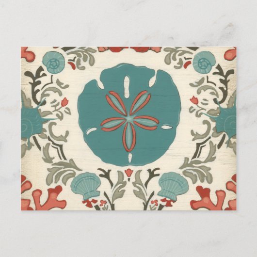 Kastal Damask I Briefkaart (Voorkant)
