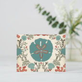 Kastal Damask I Briefkaart (Staand voorkant)