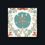 Kastal Damask I Canvas Afdruk<br><div class="desc">Mariene Leven</div>