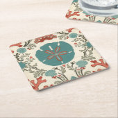 Kastal Damask I Kartonnen Onderzetters (Schuin)