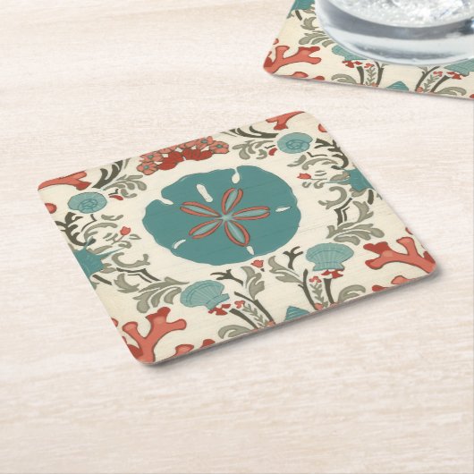 Kastal Damask I Kartonnen Onderzetters (Schuin)