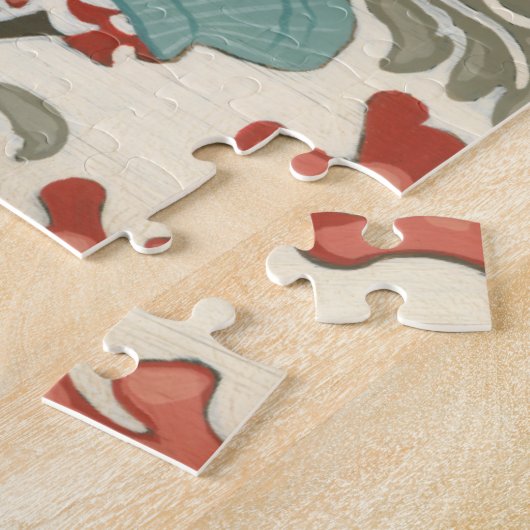 Kastal Damask I Legpuzzel (Zijkant)